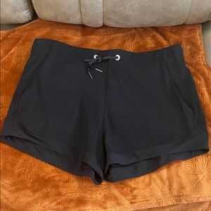 lululemon athletica Black Drawstring Performance Shorts